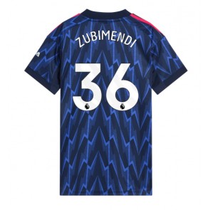 Arsenal Martin Zubimendi #36 Gostujuci Dres za Ženska 2025-26 Kratak Rukavima Arsenal Martin Zubimendi #36 Gostujuci Dres za Ženska 2025-26 Kratak Rukavima